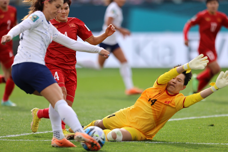 FIFA khen ngợi thủ môn Kim Thanh sau quả phạt đền | Việt Nam+ (Việt NamPlus)