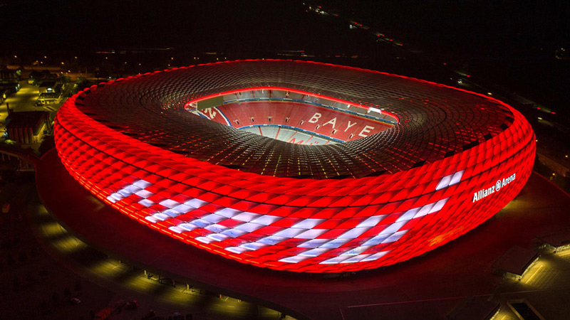 Allianz Arena, một biểu tượng kiến trúc và thể thao của Đức